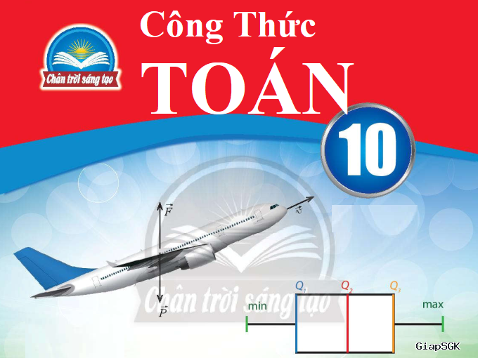 Các công thức toán 10 chân trời sáng tạo