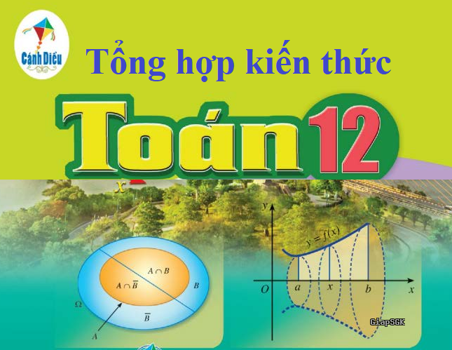 Tổng hợp kiến thức Toán 12 Cánh diều HK1 và HK2